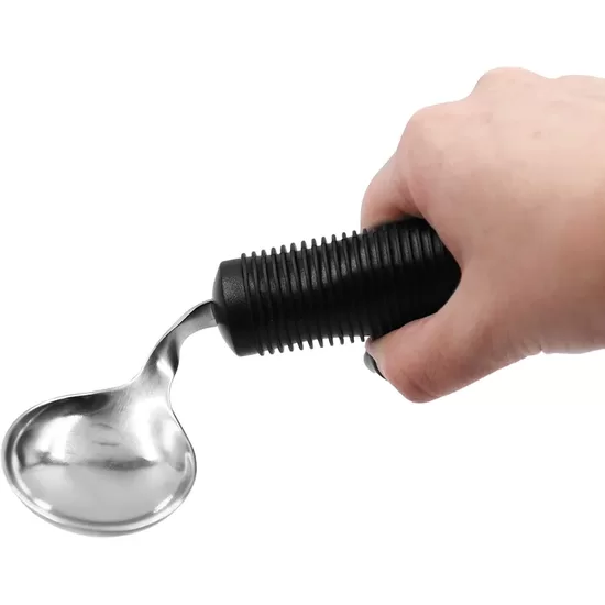 Adaptēta karote ar biezu rokturi