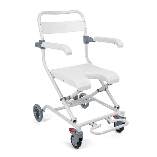 Dušas krēsls ar riteņiem FS 7962L