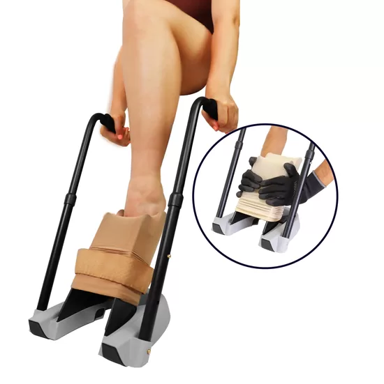 Zeķu un kompresijas zeķu uzvilcējs K40070