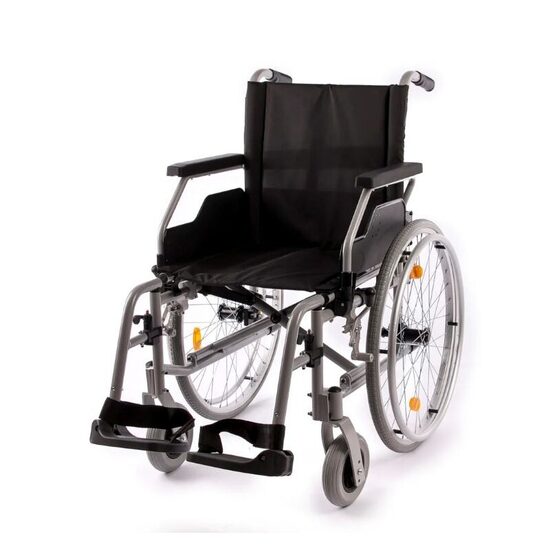 Alumīnija ratiņkrēsls Lightman Start 42 cm 