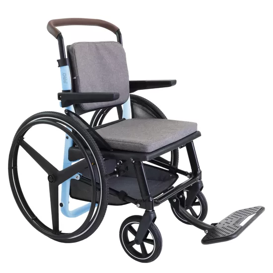 Alumīnija ratiņkrēsls PRO 46cm BLUE