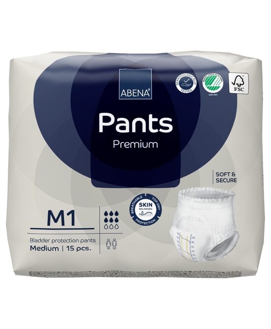 ABENA Pants (Abri-Flex) M1 Premium biksītes urīna nesaturēšanai 15 gb