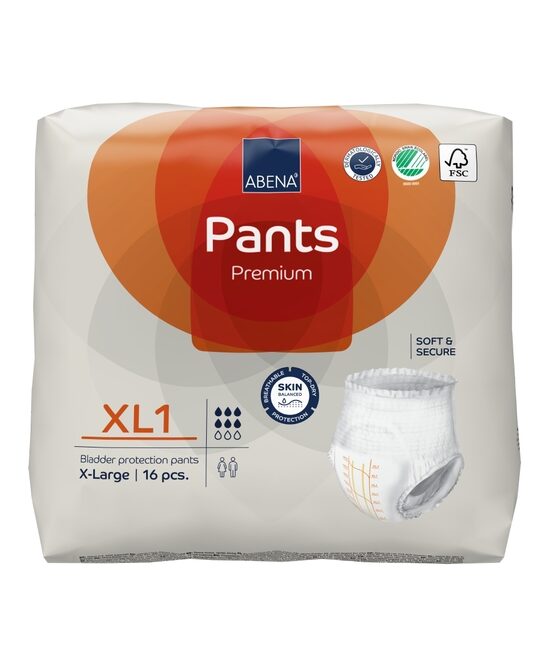 ABENA Pants (Abri-Flex) XL1 Premium biksītes urīna nesaturēšanai 16 gb