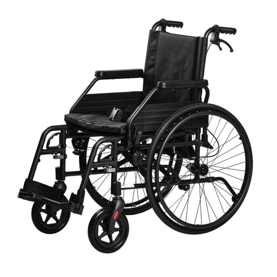 Alumīnija ratiķrēsls RF-21 42 cm ar rokas bremzēm pavadonim 