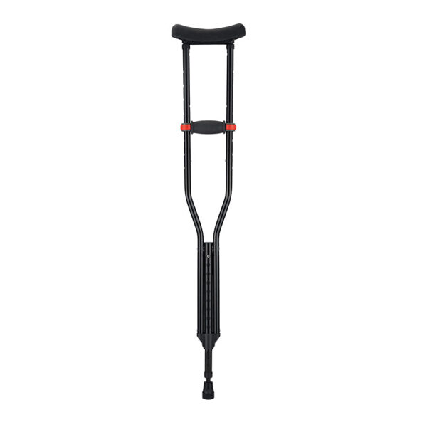 Paduses atabalsta kruķi HandyTim (97,5-147,5 cm) Black Noma